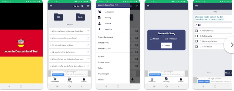 الأسئلة الأهم في امتحان الجنسية الألمانية