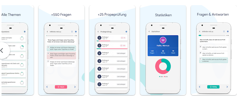امتحانات B1 في اللغة الألمانية